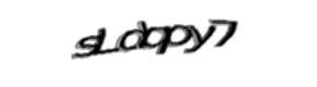 Security check image, please type the characters shown
